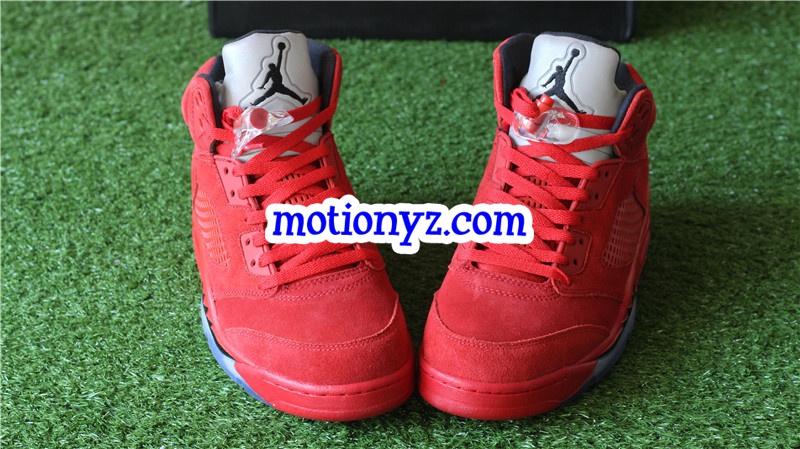 Air Jordan 5 Retro Red Suede